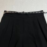 Babaton Cohen Pleat Front Crop Pants Size 4 Mid Rise Pull On Straight Leg Office Photo 6