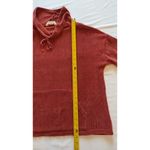 Spring & Mercer Women's Cowl Neck Chenille Pullover Sweater Size S Orange Photo 10