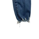 Abercrombie & Fitch Simone High Rise Raw Hem Jeans in Blue Size 27S Photo 4