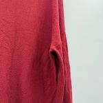 Universal Standard Asymmetric Tunic Sweater Women’s Size XS Red Long Sleeve Photo 7
