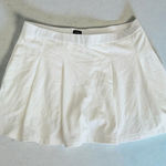 EXPRESS  Women's White Sweatskirt Active Skort Size XL NEW NWT Photo 0