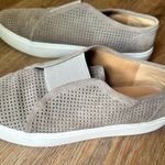 Franco Sarto grey suede slip on shoes, size 7 Photo 3