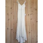 Lulus NWT  Beloved Eternity White Lace Sleeveless Backless Maxi Dress Bride Sz XL Photo 1