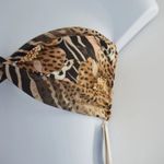 Agua Bendita Jambo Stacy Bandeau Animal Print Bikini Top Size: XL NWT Photo 2