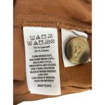 C&C California C & C California Womens Linen Blend Bomber Jacket Brown‎ Drawstring Size Large Photo 3