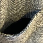 NYC New York Girl Herringbone Tweed Wool Blend Duster Coat Size 6 Gray Photo 10