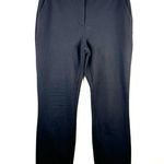 Boden Womens Dress Pants Black Slim Trouser Mid Rise Slacks Flat Front Size 8L Photo 0