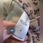 Maurice's NEW  Women 10 Soft Leopard Print Button Front Short Skirt Faux Suede Photo 5