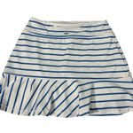 Vineyard Vines  Women’s Performance Activewear Golf Blue White Striped Skort EUC Photo 3