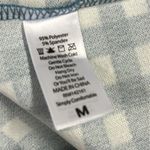 LuLaRoe  Blue White Gingham Plaid Cassie Stretch Midi Pencil Skirt Womens Medium Photo 9