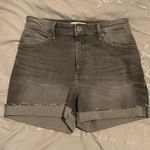 H&M NWOT  dark grey jeans shorts Photo 0