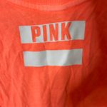 PINK - Victoria's Secret Pink Victoria Secret Bright Neon Coral Tank Muscle Top Tee Excellent Condition Photo 3