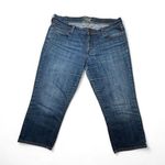 Old Navy The Flirt Capri Cropped Straight Leg Stretch Jeans Women's 10 Photo 0