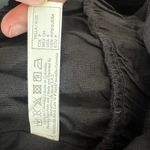 Touche Linen Set Small Black Co Ord Shorts Crop Top Resort Vacation Minimalist Photo 8