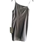Hugo Buscati NWT  Gray Sleeveless Mini Dress Size 4 Photo 3