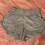 Gray Lululemon 2.5" Shorts Hotty Hots size 4 low rise Photo 0