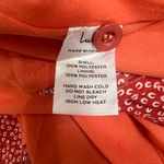 Lulus Castana Rust Red Printed Short Sleeve Dress Photo 6