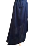 Ambiance Midnight Blue Strapless Dress High Low Flowy Dress Size S Photo 6