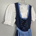 German 3 piece set Chic Blue Women's Skirt Set Size M Photo 4