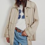 Free People oversized genuine suede jacket NEW Photo 0