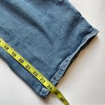 Levi's  Mile High Cropped Wide Leg Blue Button Fly Jeans Size 28 Photo 11