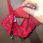 INC Red Lace Valentine’s day Bralette Photo 4