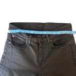 Ralph Lauren Polo  Size 28 Tompkins Skinny Lace up Coated Black‎ Jeans Photo 3