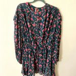 Free People  Flower Fields Emerald Combo Dress Photo 8