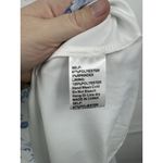 Lovesome Milk Maid Prairie Floral Maxi Dress Women S White Blue‎ Fairy Whimsical Photo 4