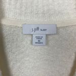 J.Jill Sleep White Cream Boucle Sweater Knit Short Sleeve Top Sz.3X Photo 4