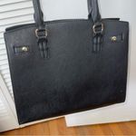 BCBG EUC PARIS BLACK MEDIUM DOUBLE‎ HANDLE SATCHEL BAG. Photo 3