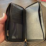 Coach  leather horse and carriage zip around wallet Photo 6