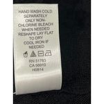 Maurice's Maurice Black Lace Sheer Women Tunic Top 3/4 Sleeve  Layering Boho Chic M Photo 7