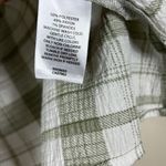 Caslon Plaid Cross Back Woven Tank In Ivory Green Dahli Plaid Photo 5