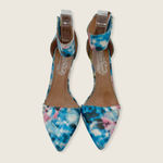 Jeffrey Campbell Great Moments Solitaire Multicolor Plaid Leather Point Pumps 7 Photo 1