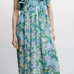 Mango  Dress Floral Print Photo 0