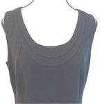 Atelier Black Sleeveless Shift Dress Pockets Worn Once Size 10 Work Professional Photo 7