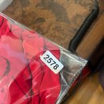 Pretty Little Thing Dress Womens 4 Red Slinky Plunge Split Shift Stretch NEW Photo 11