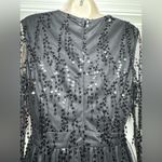 Double Crazy Black Sequin V Photo 6