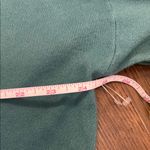 Dreamers  oversized Teal V-Neck Sweater-Size S/M Photo 4