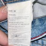 Tommy Hilfiger Vintage Stitched Flag Boyfriend Frayed Light Denim Shorts Photo 4