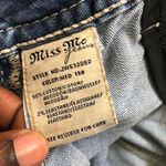 Miss Me jeans low/mid rise bootcut flare curvy fit stretchy distressed ripped cross embellished rhinestone-Size 31 Photo 4