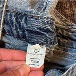 Happily Grey Overalls Medium Wash Denim Raw Hem Women’s Size 1/25 30” Inseam Blue Photo 10