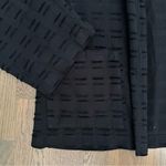 Eileen Fisher Organic Cotton Shadow Square Jacket in Black Size Extra Large Photo 5