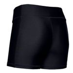 Under Armour  Black Athletic Volleyball Workout Shorts Compression Fit Sz Medium Photo 2