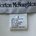 Vintage Lace Vest Blouse Size L Ivory White Long Sleeve Button Down 90s Size L Photo 8