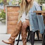 Bed Stu Cobbler Manchester Rustic Leather Riding Boots, Size 6.5 Photo 0