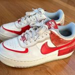 Nike Air Force 1 Shadow Cracked Pink and Red Photo 1