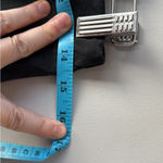 Sleeper  Cuffed Linen Black Shorts Photo 5