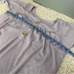 We The Free Must Have Henley Thermal Top Waffle Knit Purple Women's Size Small Photo 5